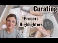 Curating & Decluttering My Makeup Collection: Primers & Highlighters
