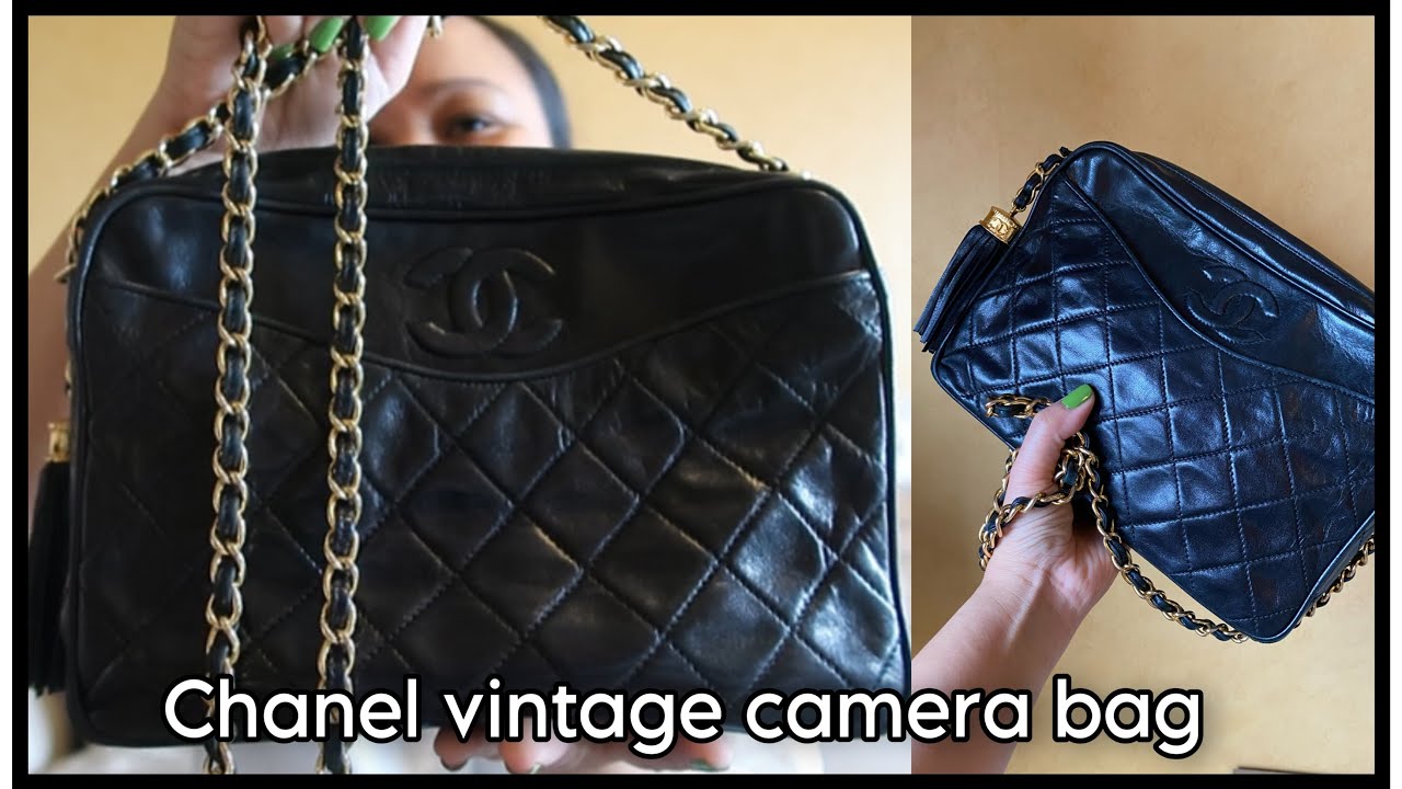 Vintage Chanel Camera Case Bags