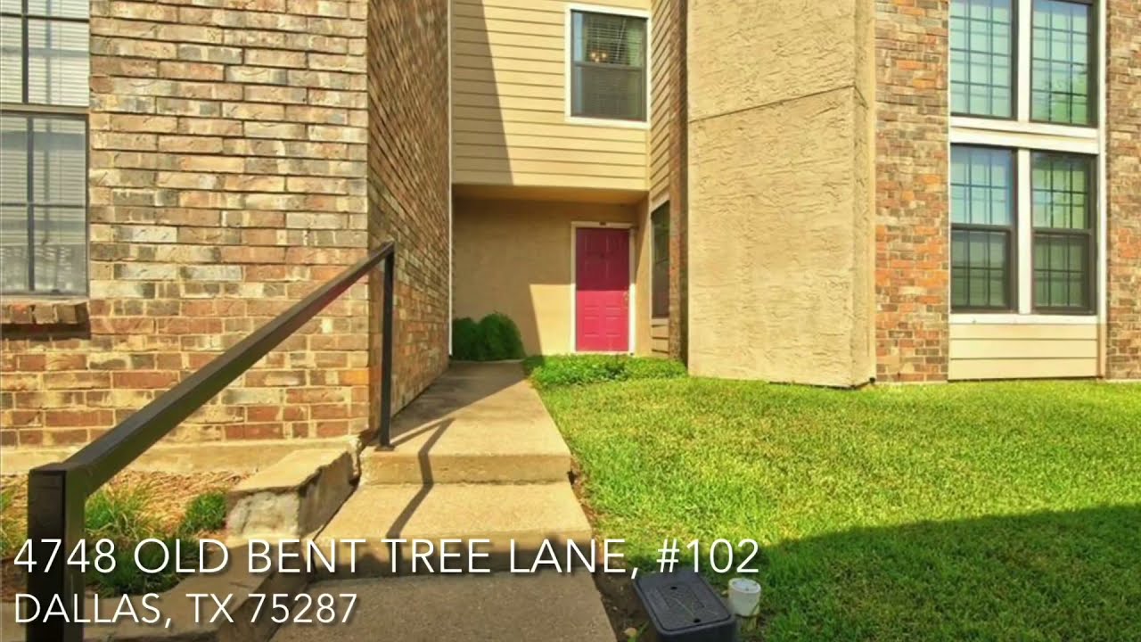 4748 Old Bent Tree Lane, 102 Dallas, TX 75287 YouTube