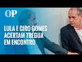 Lula e Ciro Gomes: reaproximação pode significar a união da esquerda para as eleições de 2022