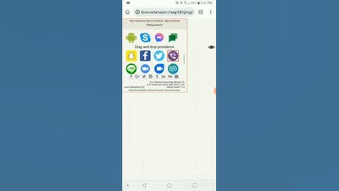 Android Talking Head® Chrome & Kiwi Browser with Bing Search Page