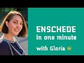 Enschede in one minute  saxion university of applied sciences studyinholland