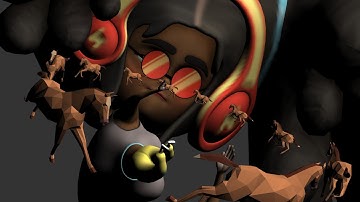 Curved Space Shader in Three.js