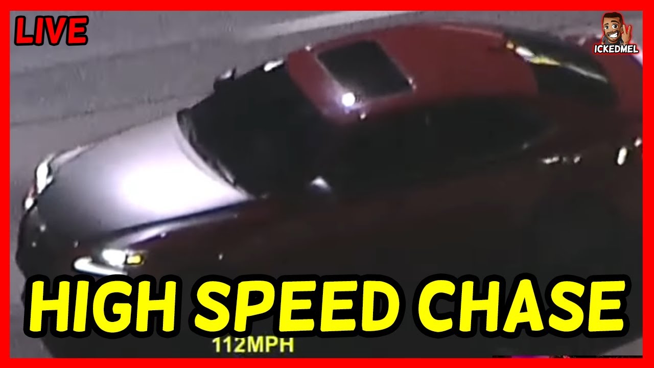 Live Police Chase in L.A - YouTube
