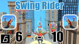 Swing Rider Gameplay - Races 6 - 10 (iOS - Android) screenshot 4