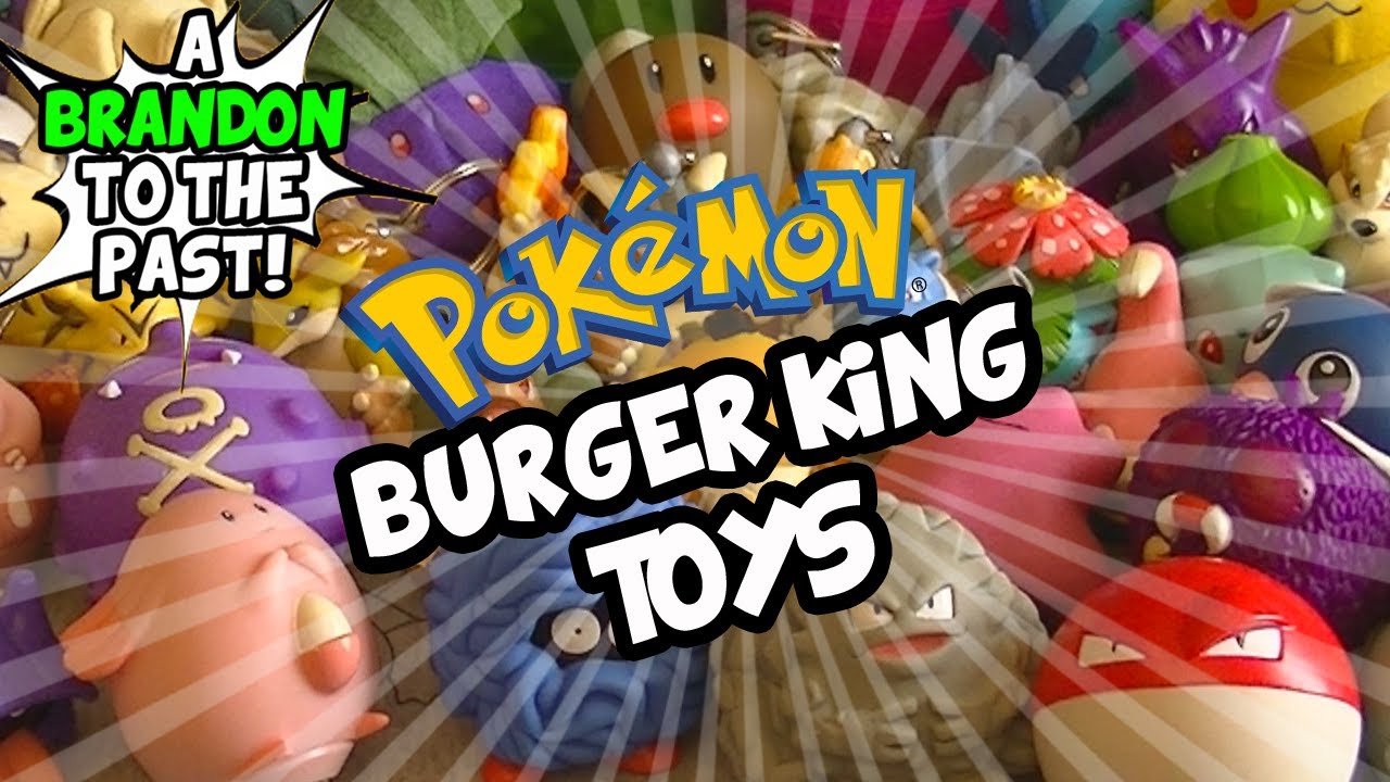 pokemon the first movie burger king toys
