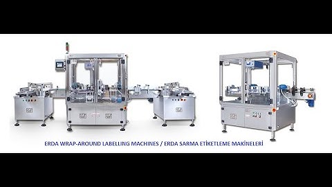 ERDA wrap around labelling machines