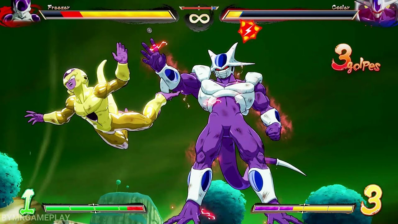 Dragon Ball FighterZ Freezer vs Cooler YouTube