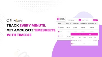 Boost Team Efficiency with TimeBee’s Online Timesheet Software
