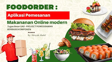FoodOrder App – Aplikasi Pemesanan Makanan Online | Project UAS PBK Vue 3 + Pinia + Tailwind
