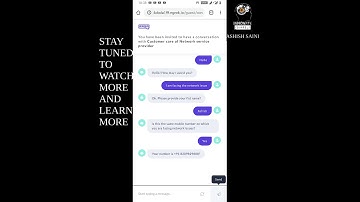Customer care for Network service provider | Rasa Chatbot | Demo