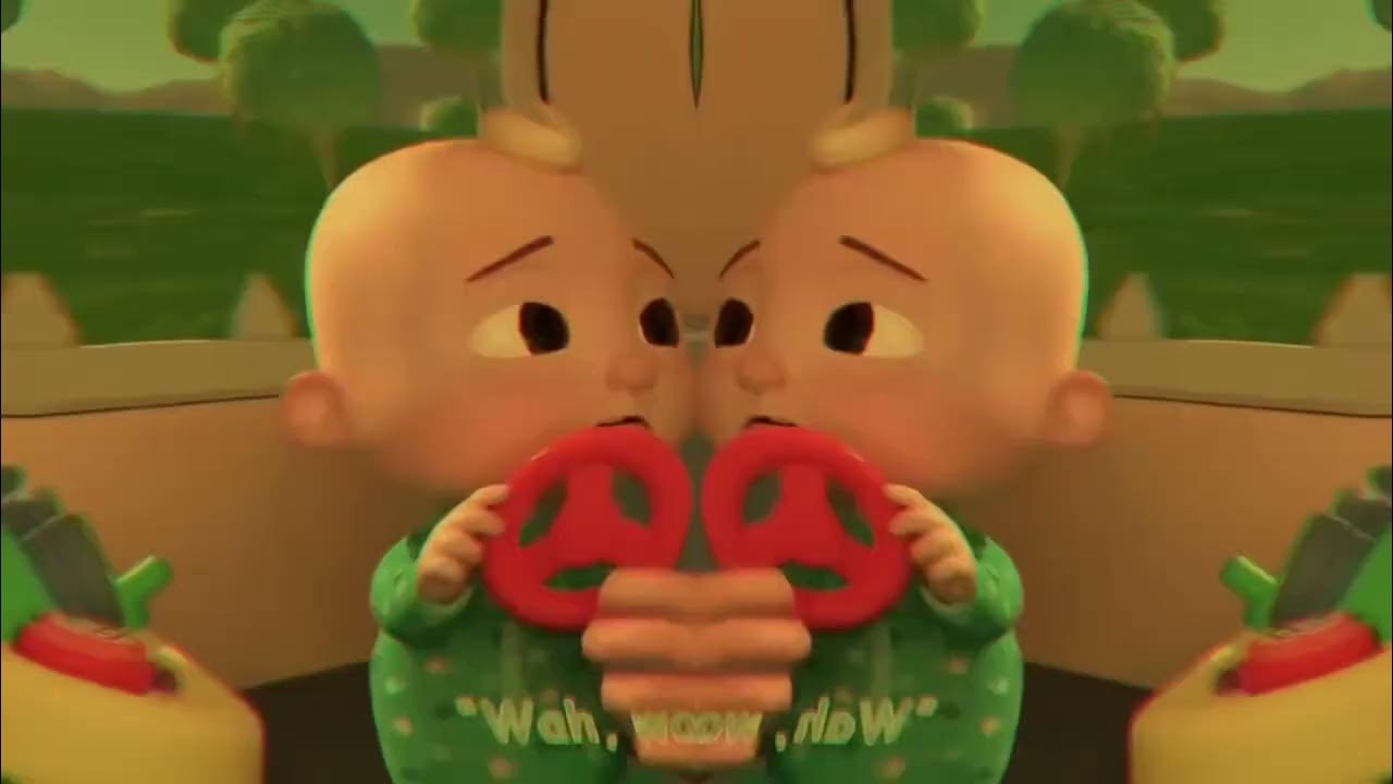 Wheels on the bus reversed but scary YouTube