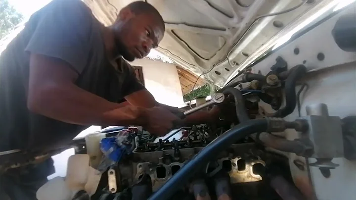 headgasket change Top removal Toyota 4y engine