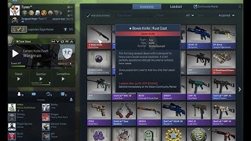 Knife unboxing spectrum case