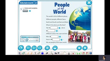 Excel 5 M 2 Edutainment ex  5 p 32 listen and complete