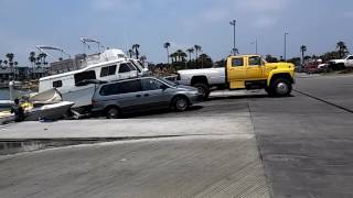 28 ft Land n Sea houseboat boat smooth launch - summer 2016