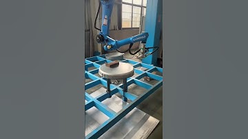 CROBOTP Laser Cutting Robot   #machine#industrialrobot #lasercutting