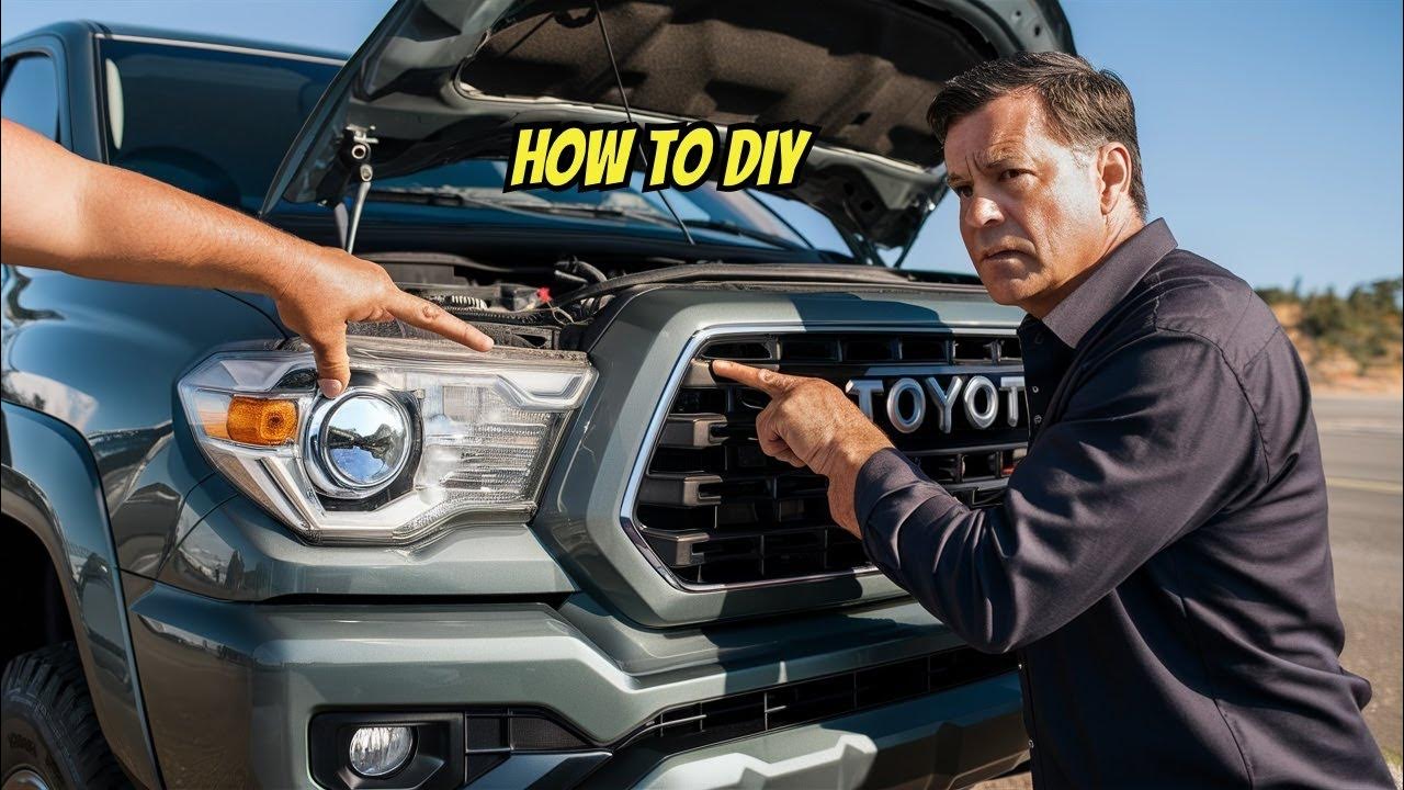 DIY Toyota Tacoma Headlamp Changeout Process and Upgrade [Toyota Tacoma