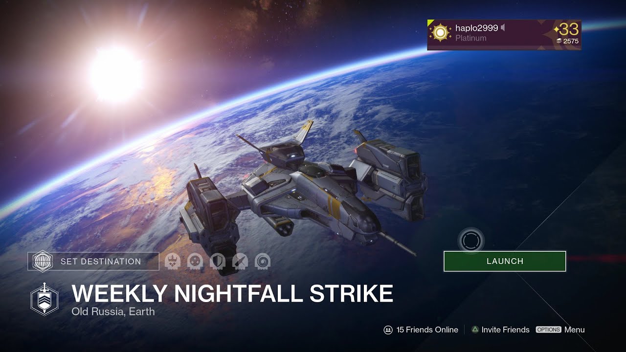 Destiny Week #41 Nightfall Strike! Void Burn -June 16-Omnigul