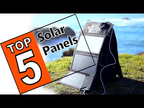 🌻Best Portable Solar Panels - Top 5 Amazon 2021 Review