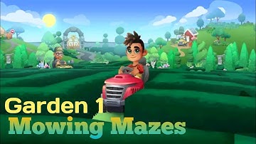 Mowing Mazes Garden 1 By Protostar Gameplays Walkthroughs android ios