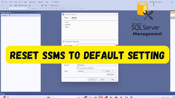 How to Reset SSMS Layout & Restore Default Settings (SQL Server Management Studio)