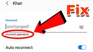 Wifi Incorrect Password Problem Solve screenshot 5
