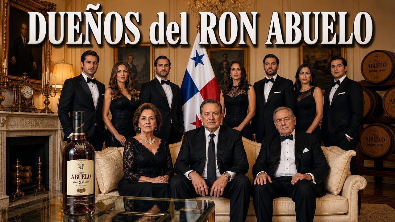 La Familia MÁS RICA de Panamá… Son DUEÑOS del Ron ABUELO