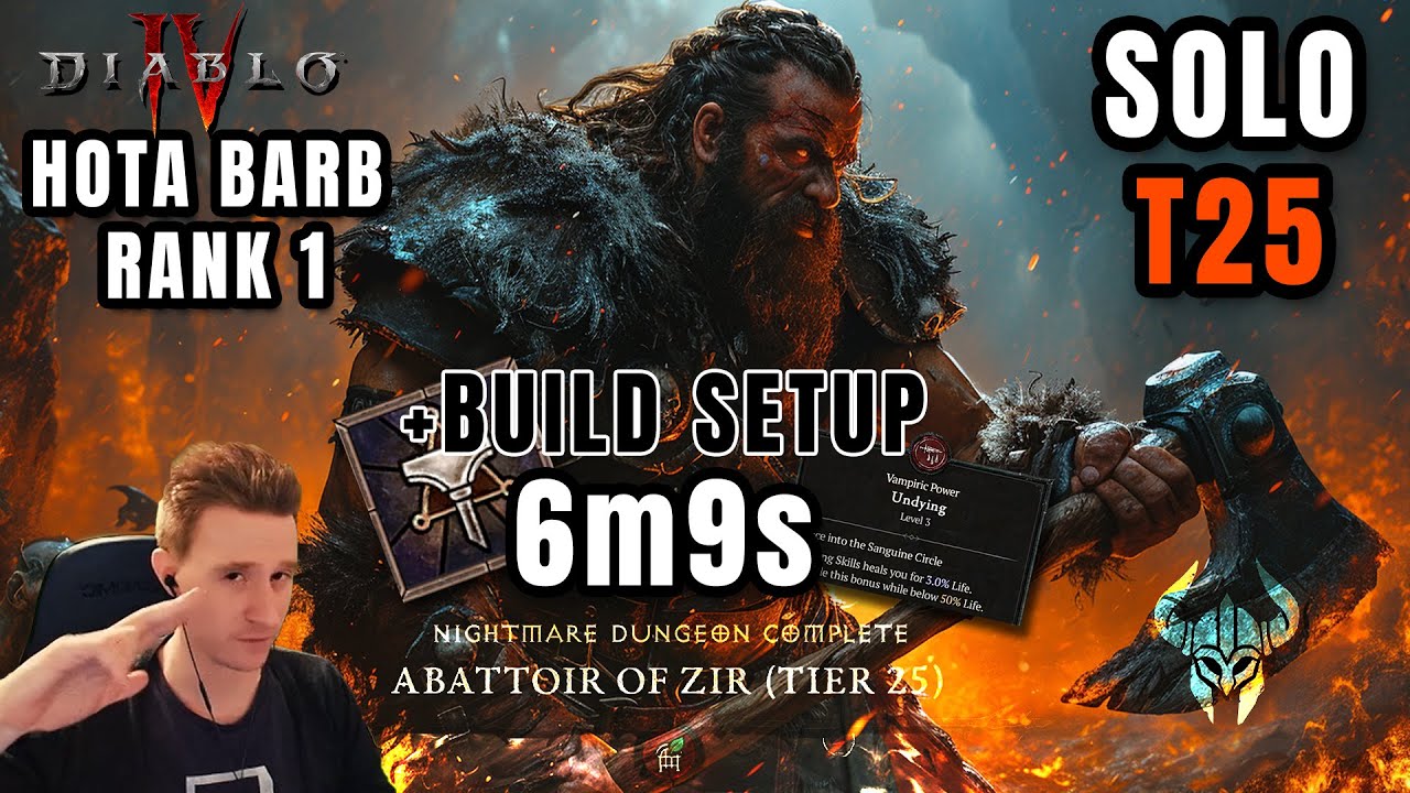 Diablo 4 - Barbar: Best Build für Season 4 (Staubteufel)