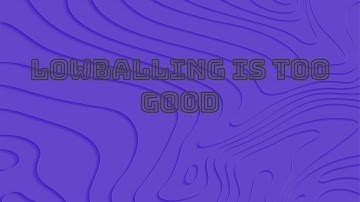 LOWBALLING IS TOO GOOD(Hypixel skyblock)