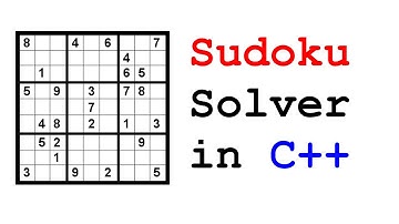 C++ Sudoku Solver