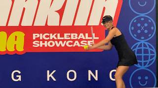 Anna Leigh Waters arrives in Hong Kong! Showcase done, tournament excitement begins! 🇭🇰🏓 #ALW
