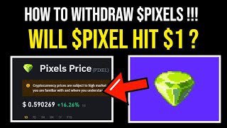 HOW TO WITHDRAW $PIXELS TOKEN FROM $PIXELS GAME ?! | MAKEMONEYONLINE