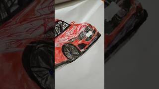 Drawing A Realistic Car Inspired By Artville.can We Get To 200Subs