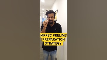 MPPSC PRELIMS PREPARATION STRATEGY #mppcs #mppsc #mppscpre #preparation #strategy #viral #shorts