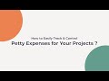 How to easily track  control petty expenses for your projects  12