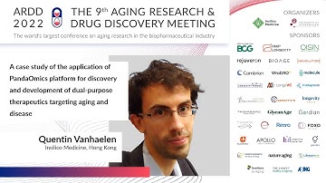 Quentin Vanhaelen at ARDD2022: Application of PandaOmics for therapeutics D&D for aging and disease