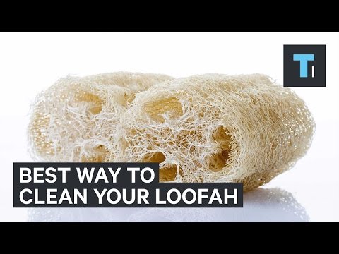 Your loofah is disgusting — here’s the best way to clean it