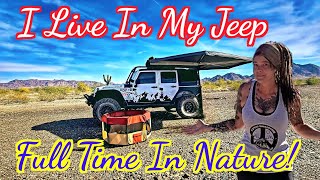 How To Live Van Life In A Jeep Wrangler | Personal Hygiene Answered