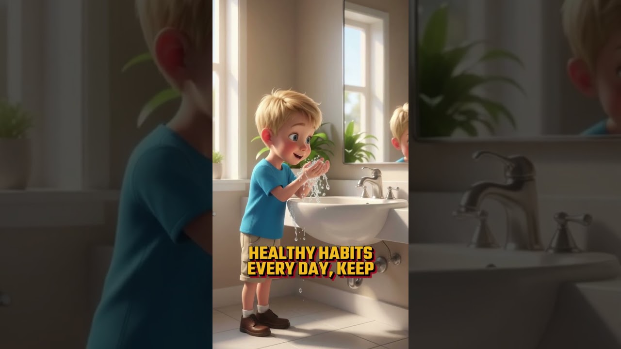 “Morning Routine Song for Kids  Wake Up, Brush Teeth & Eat Healthy”