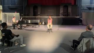 Miranda Jo singing Dance with my Father by Luther Vandross