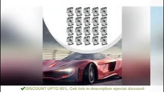 25Pcs Metal Fastener Clips 1/2 X 5/8 Car Retainer Moulding Trim Accessories Dashboard Side Panel Aud