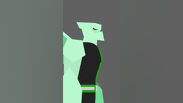 Ben 10 stick nodes Animation | Brent 10 transforms into diamondhead