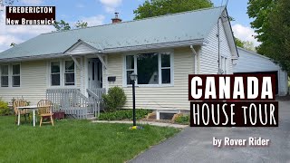 Canada House Tour|| House Rent and Price|| #fredericton #canadavlogs #housetour #RoverRider