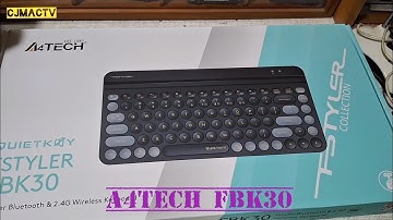 Unboxing of A4Tech FBK30 Wireless Keyboard