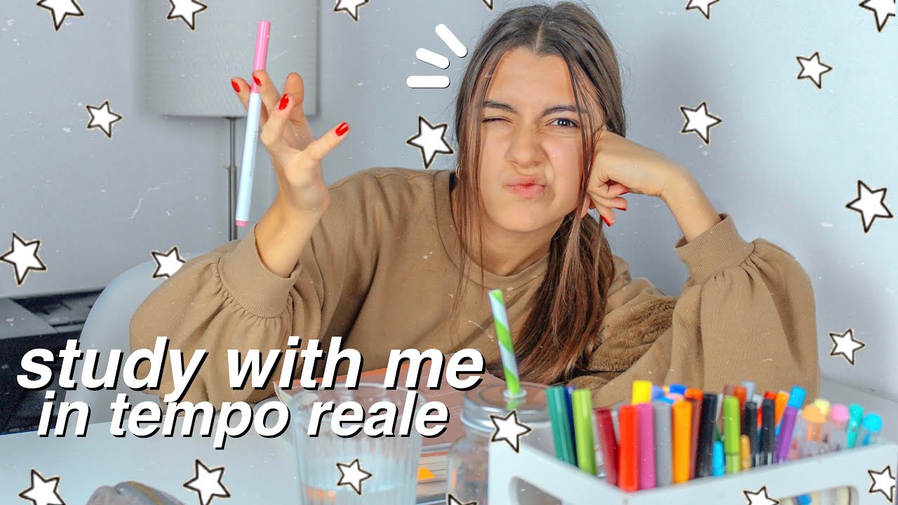 study with me in tempo reale! - YouTube