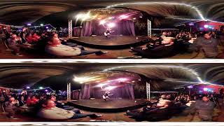 360 VR Burlesque Aerial Fire Lyra Performance at Alwun House