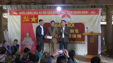 Ngày hội Đại đoàn kết toàn dân tộc tại khu dân cư bản Tiên xã Lâm Phú