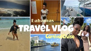 TRAVEL W/ ME |  First Carnival Cruise, BAHAMAS 🇧🇸!  Jet skiing, beach, & moreee ❥