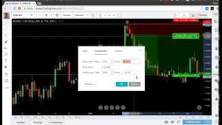 How to back test a manually traded strategy using TradingView